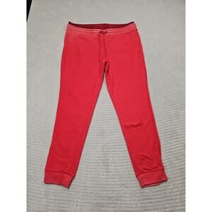 American Eagle Sweatpants Womens 2X Red Jogger Sweats Lounge Casual